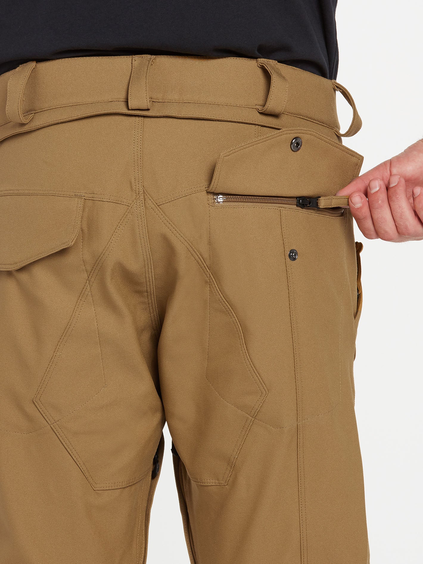 New Articulated snow pants - BURNT KHAKI