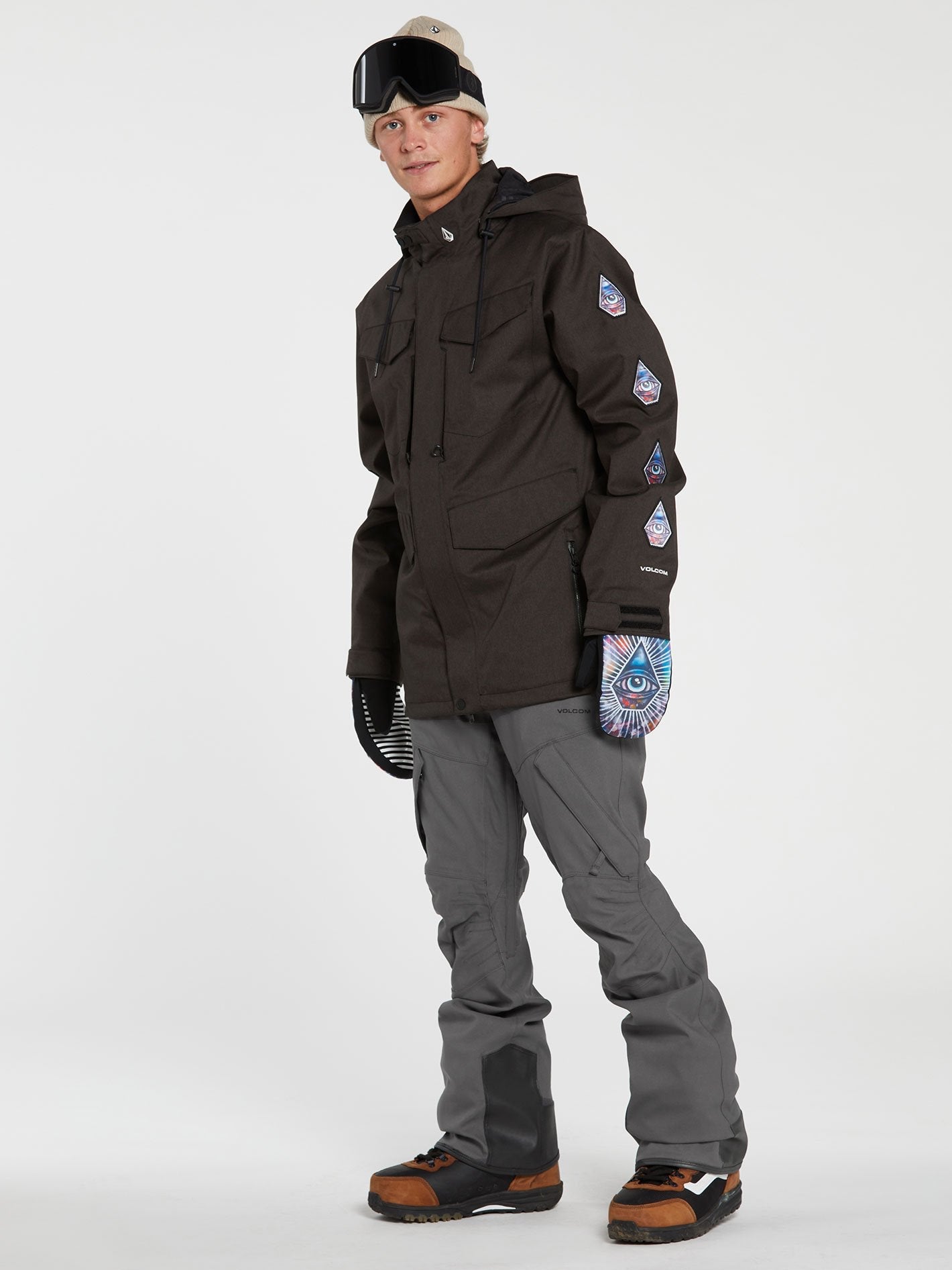 New Articulated snow pants - DARK GRAY