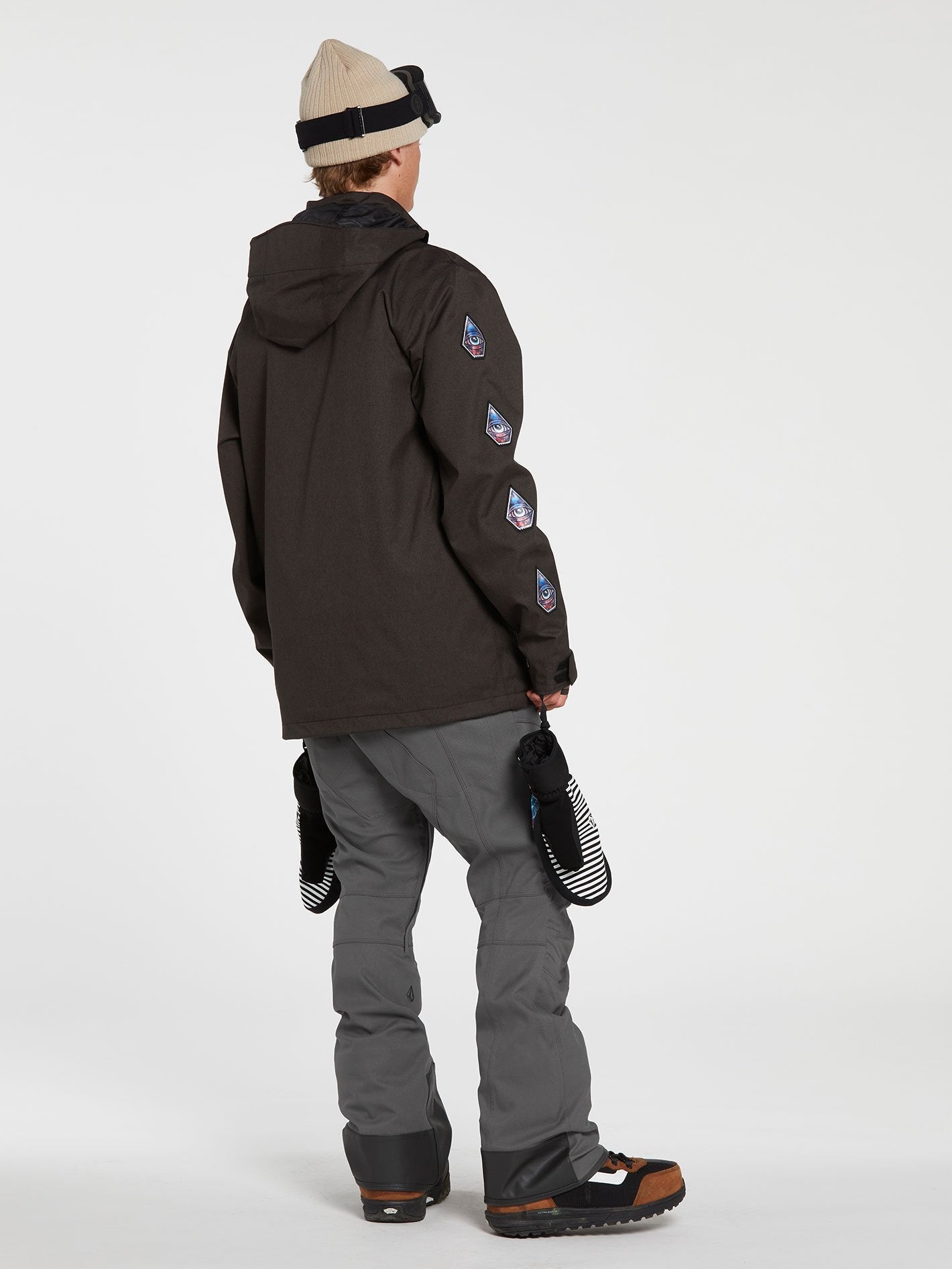 New Articulated snow pants - DARK GRAY
