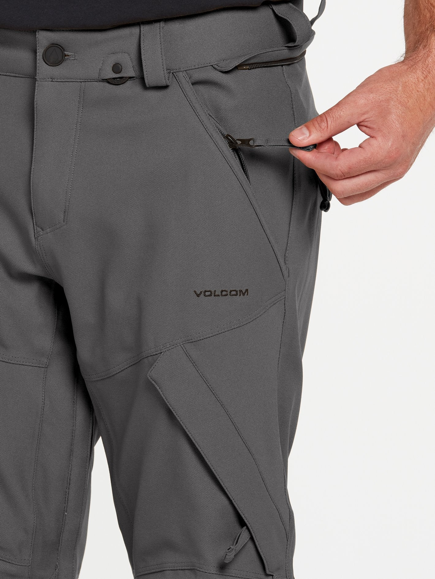 New Articulated snow pants - DARK GRAY