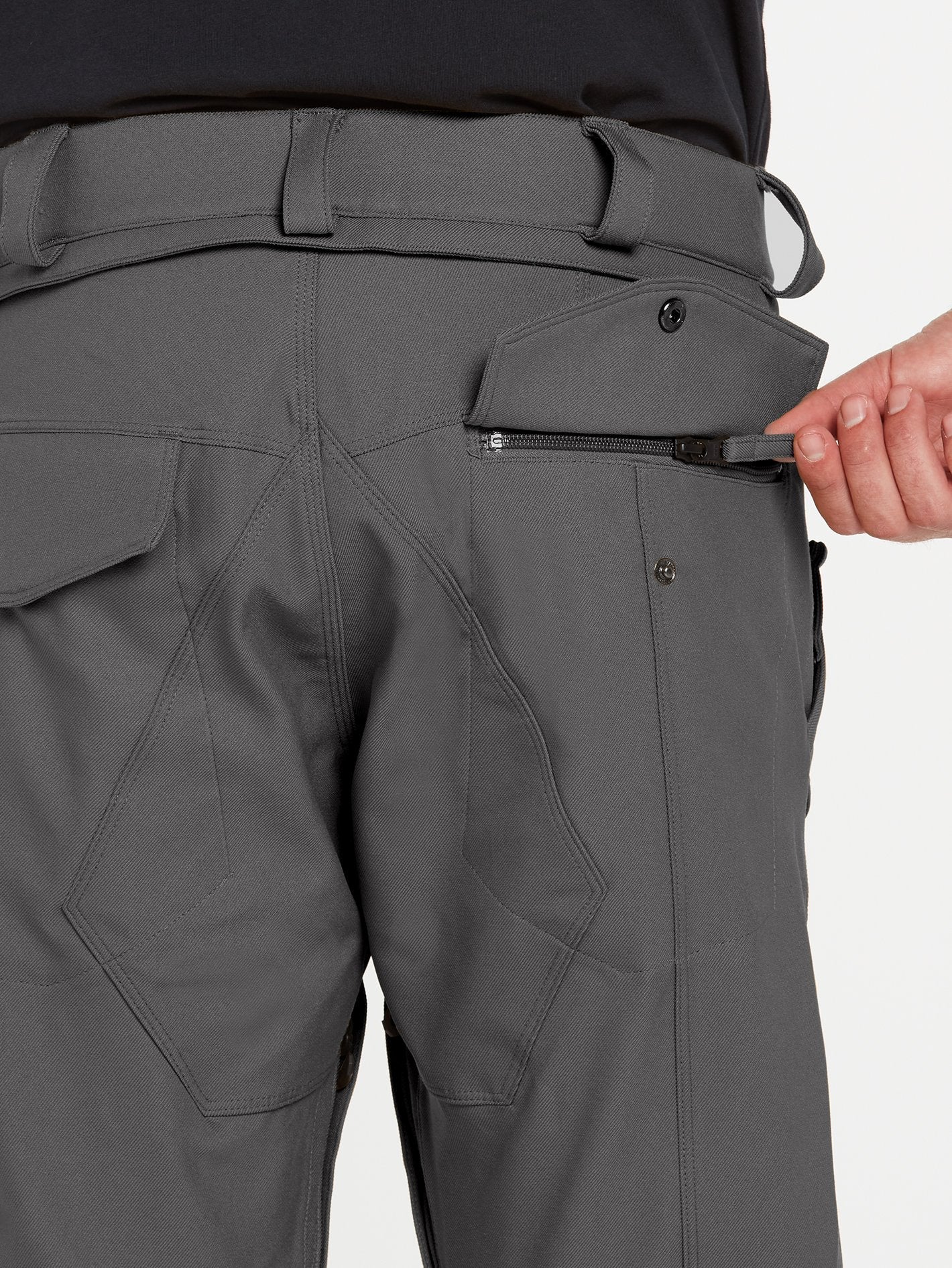 New Articulated snow pants - DARK GRAY