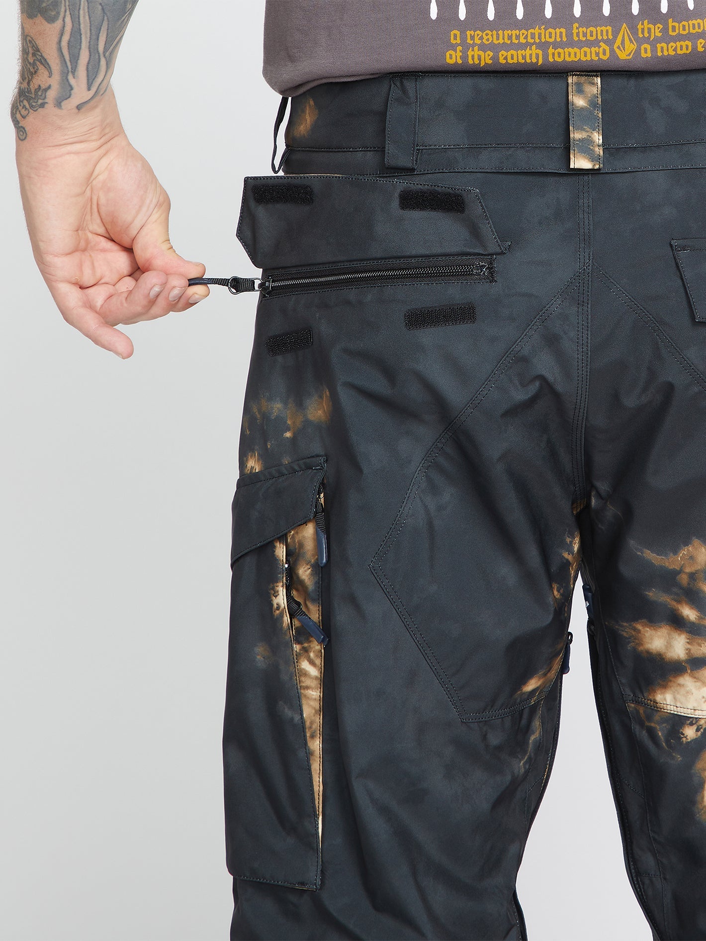 Pantalon de snow Stone Stretch Gore-Tex - Bleach Black