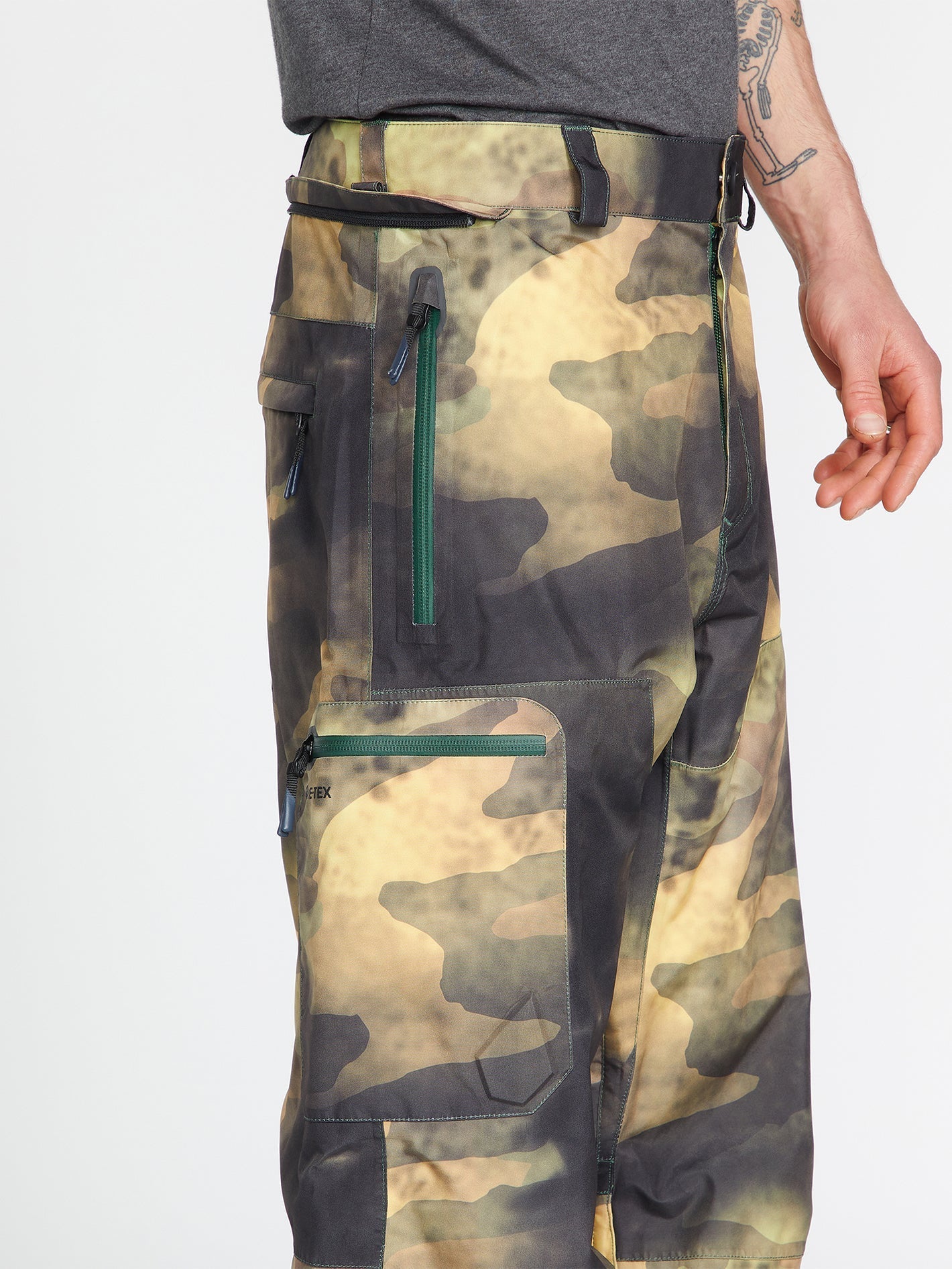 Gore-Tex Snow Pants L - Camouflage