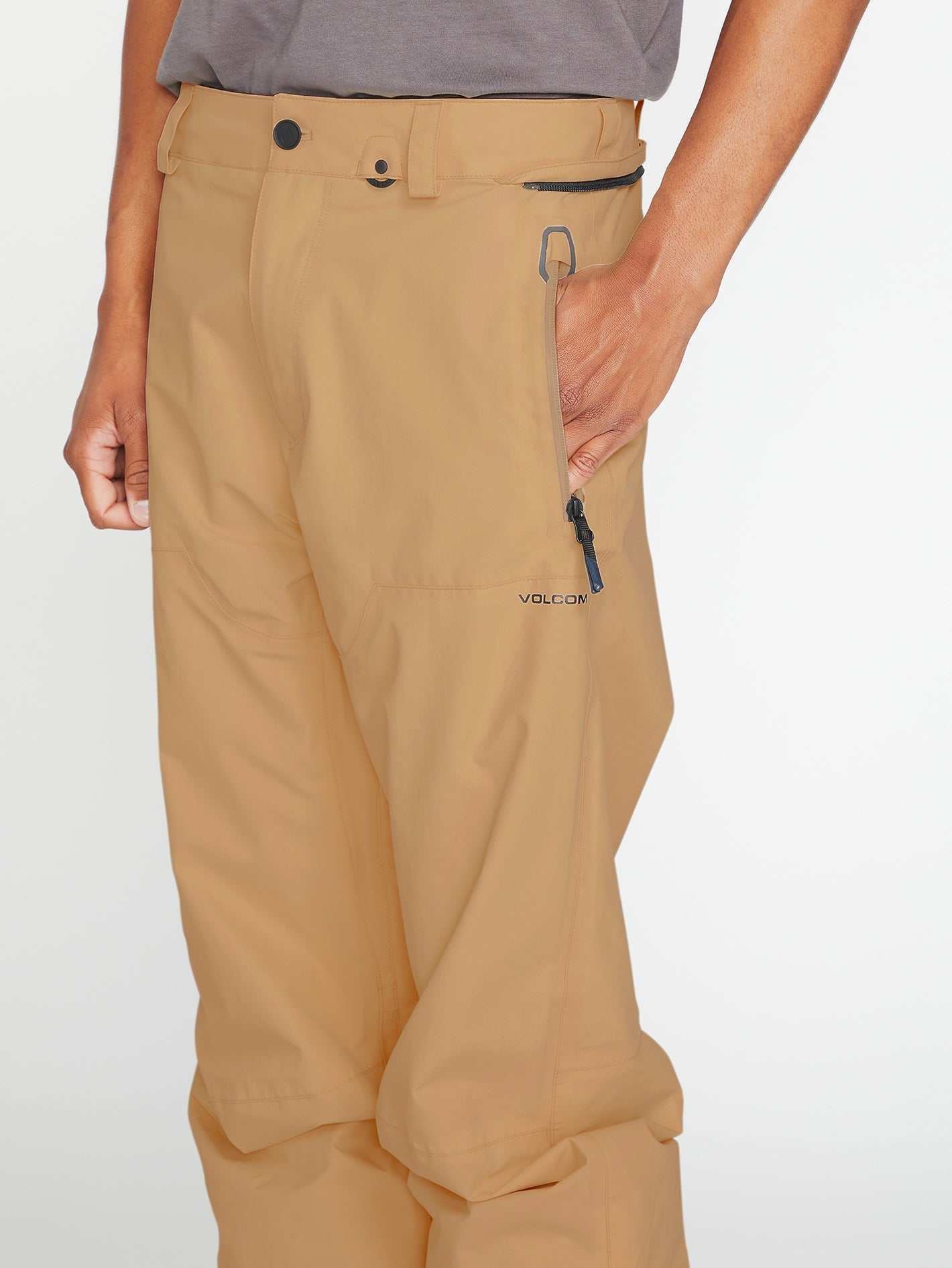 Snow pants L Gore-Tex - Caramel