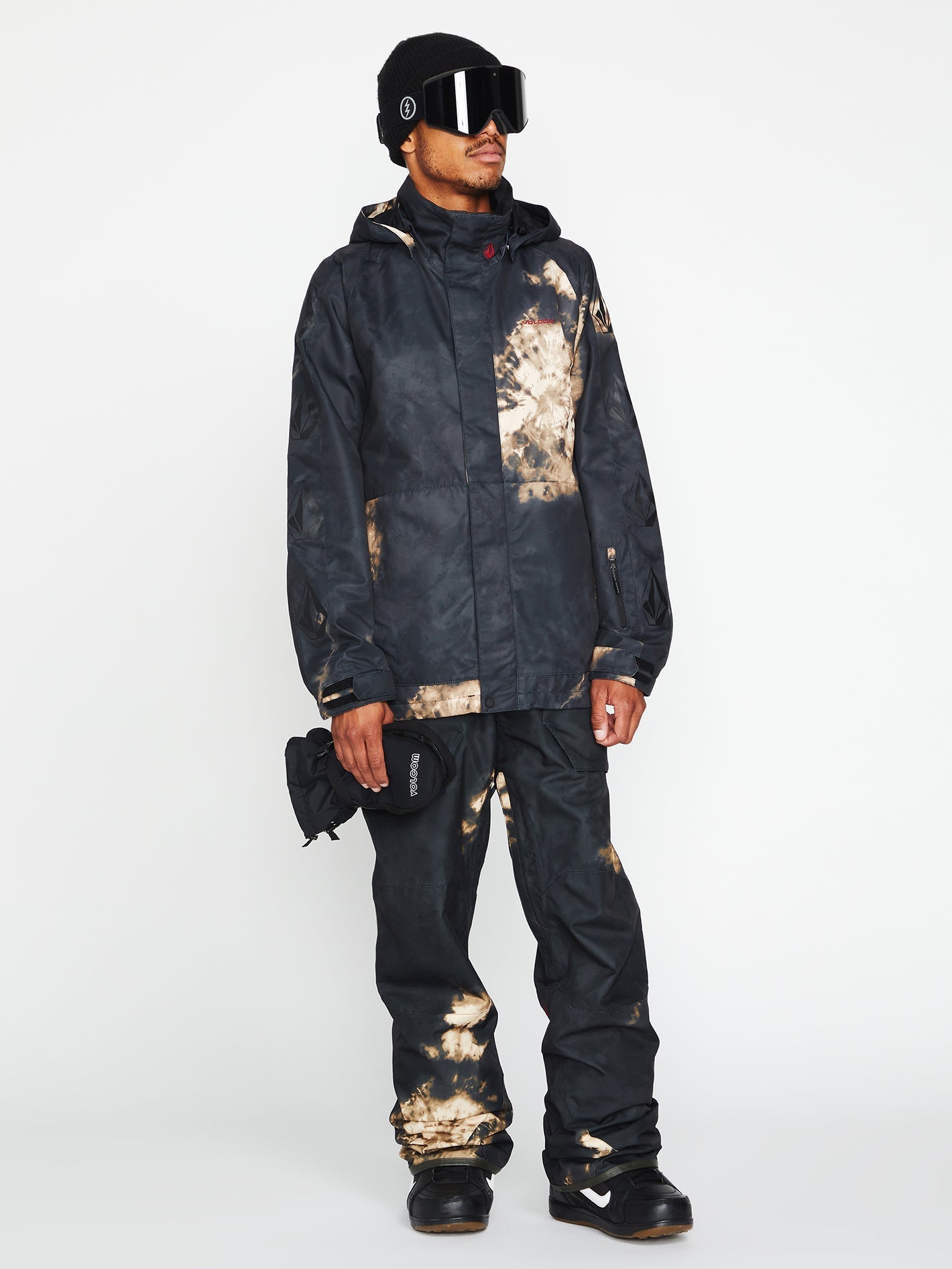 Salopette de snow Roan - Bleach Black