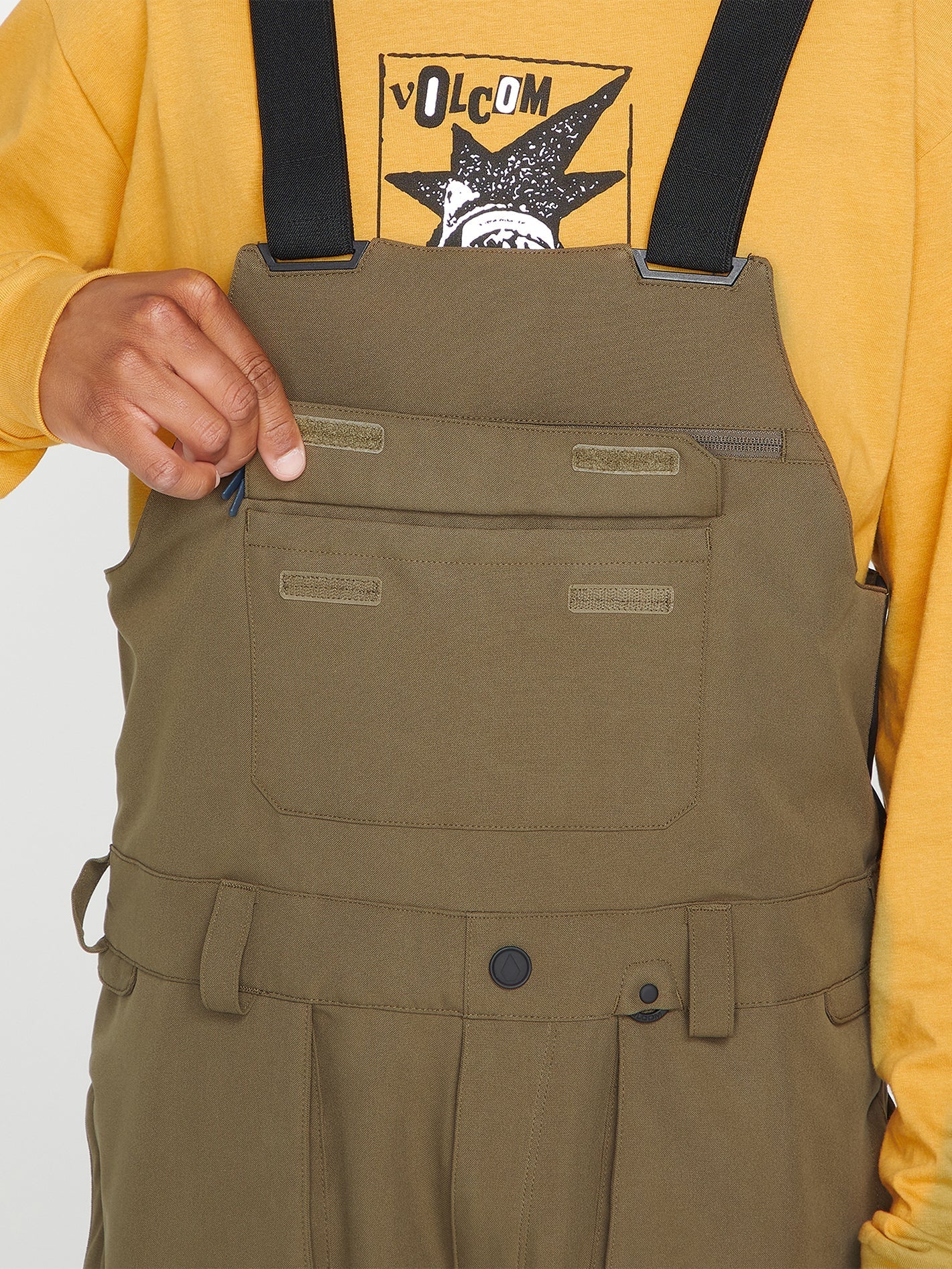 Roan snow overalls - Dark Teak