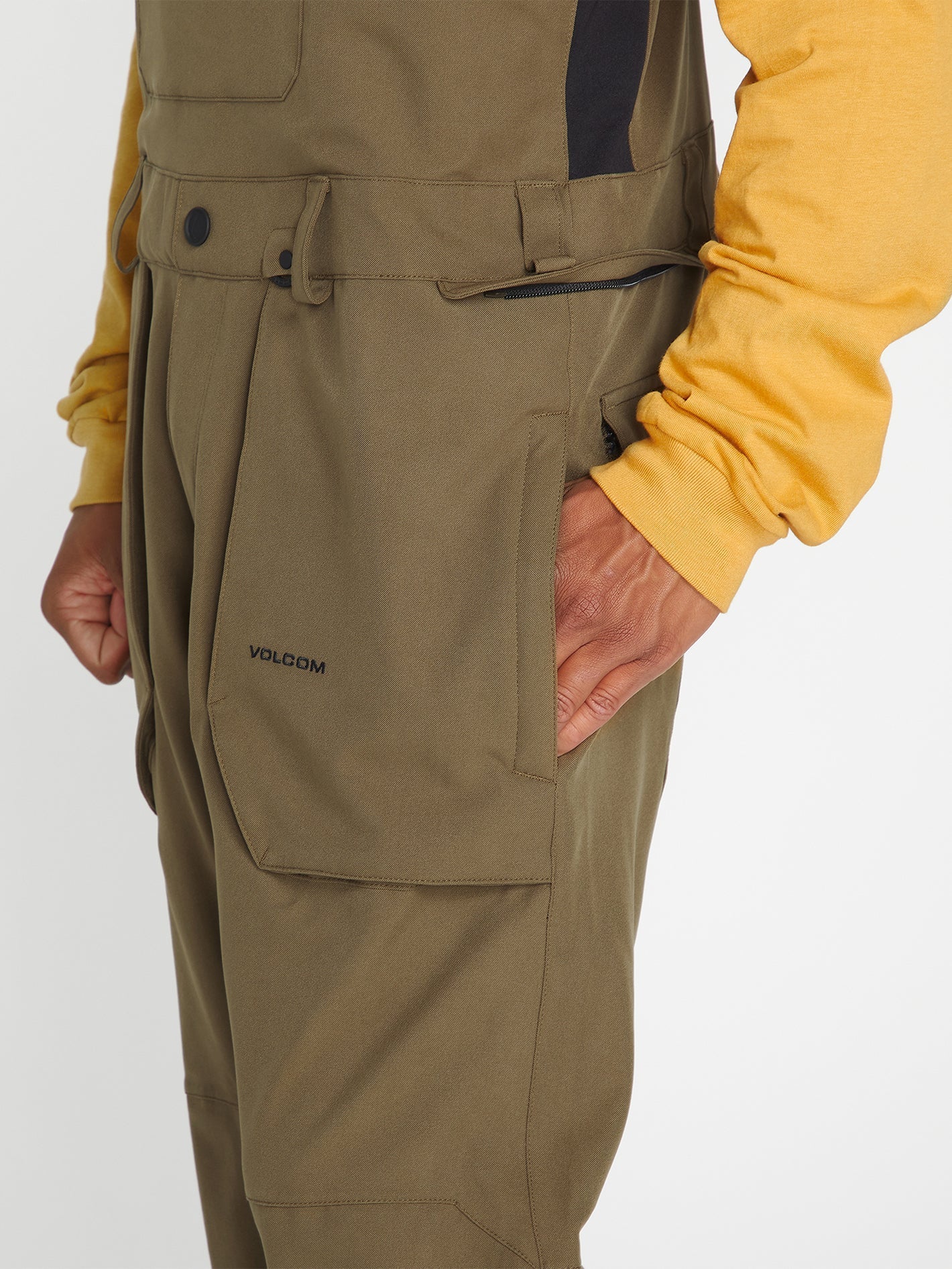 Roan snow overalls - Dark Teak