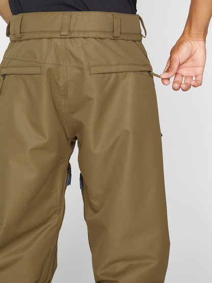 Arthur snow pants - Dark Teak