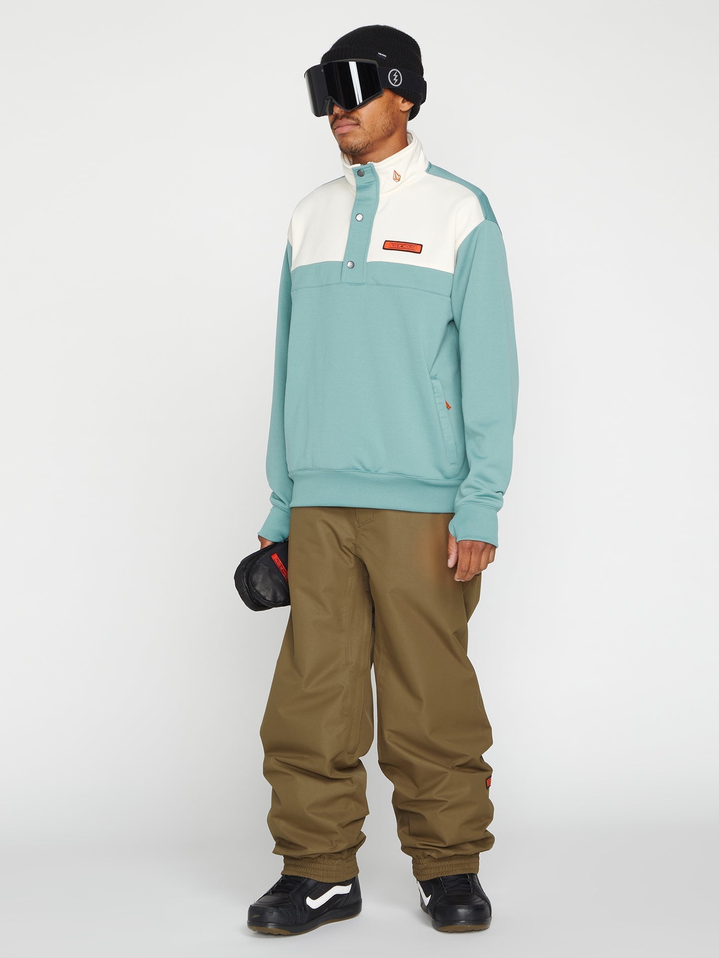 Arthur snow pants - Dark Teak