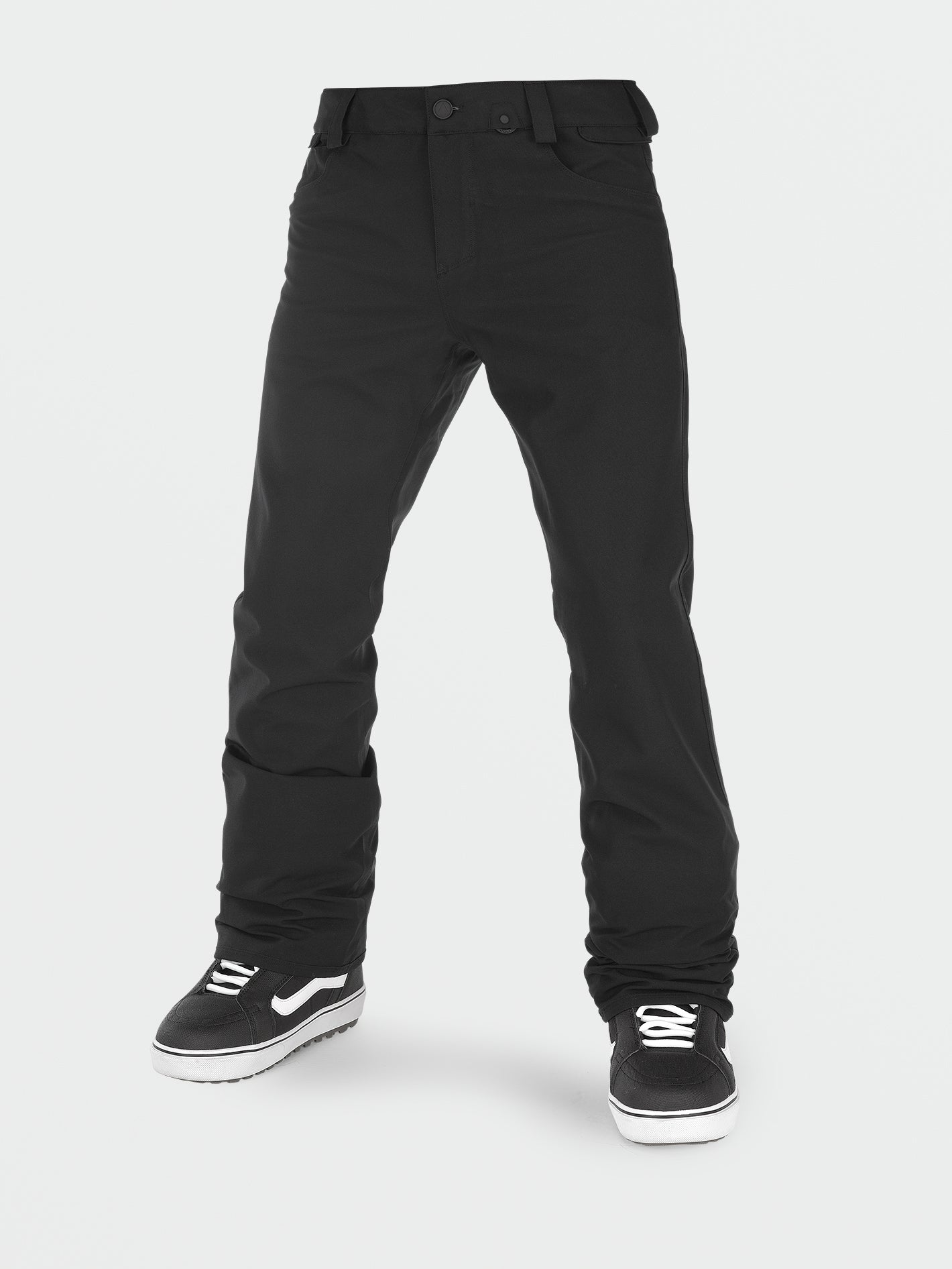 5-Pocket Tight Schneehose - Schwarz