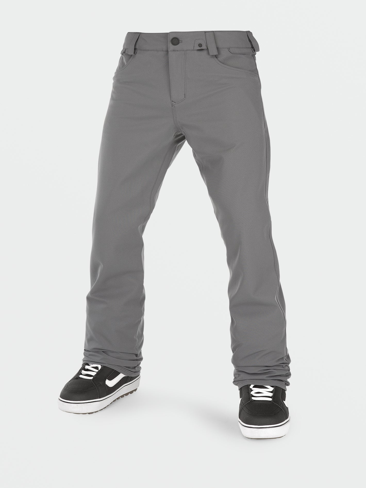 5-Pocket Tight Snow Pants - Dark Gray