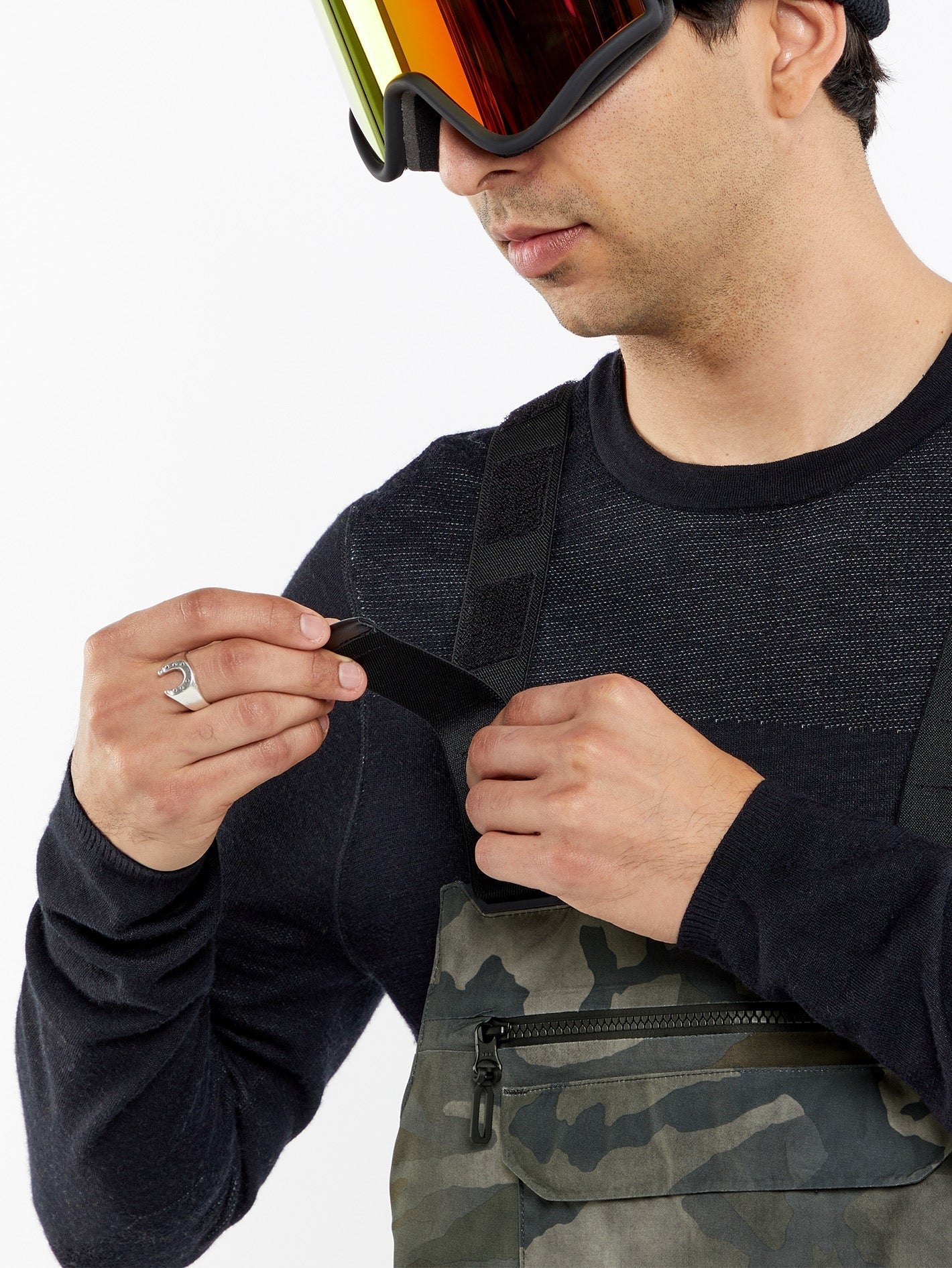 Gore-Tex Rain Overalls - CLOUDWASH CAMO