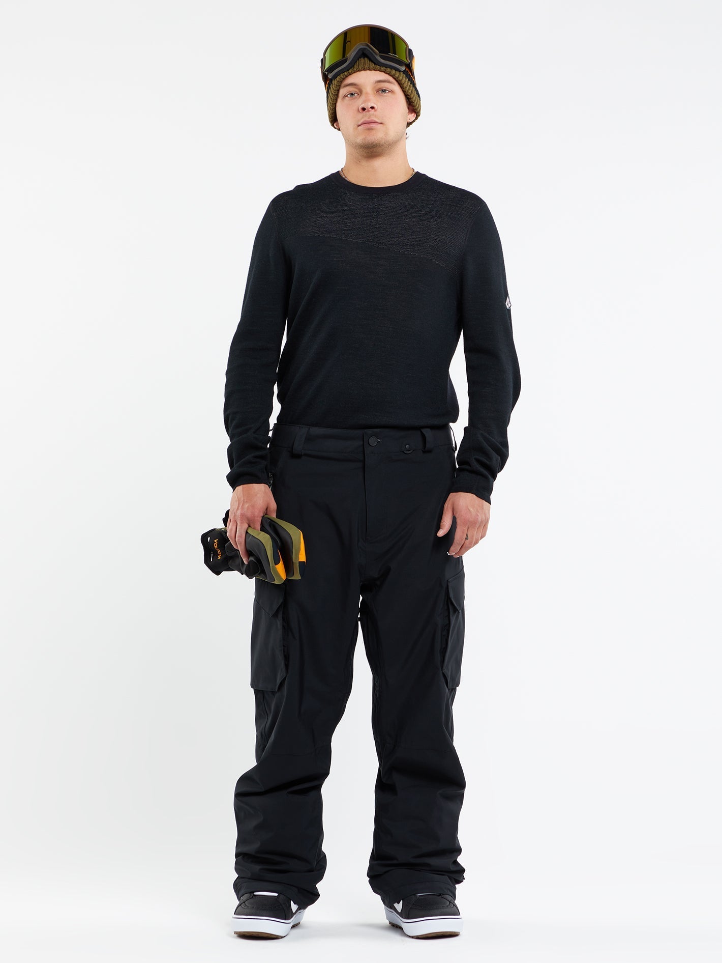 Stretch Gore-Tex Stone Pants - BLACK