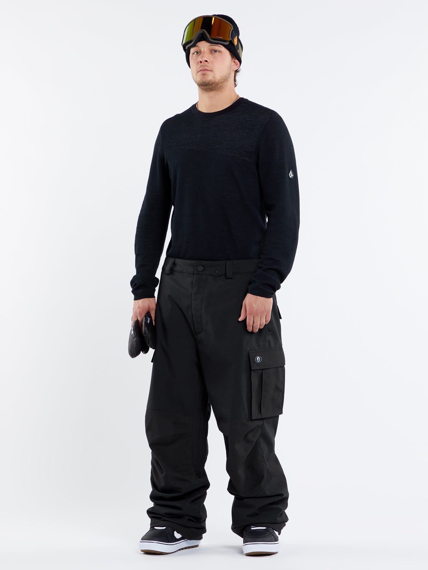 Pantalon Baggy Nwrk - BLACK