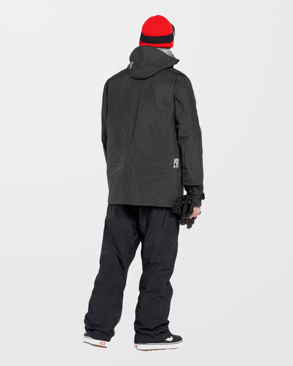 3L Gore-Tex Latzanzug - Schwarz