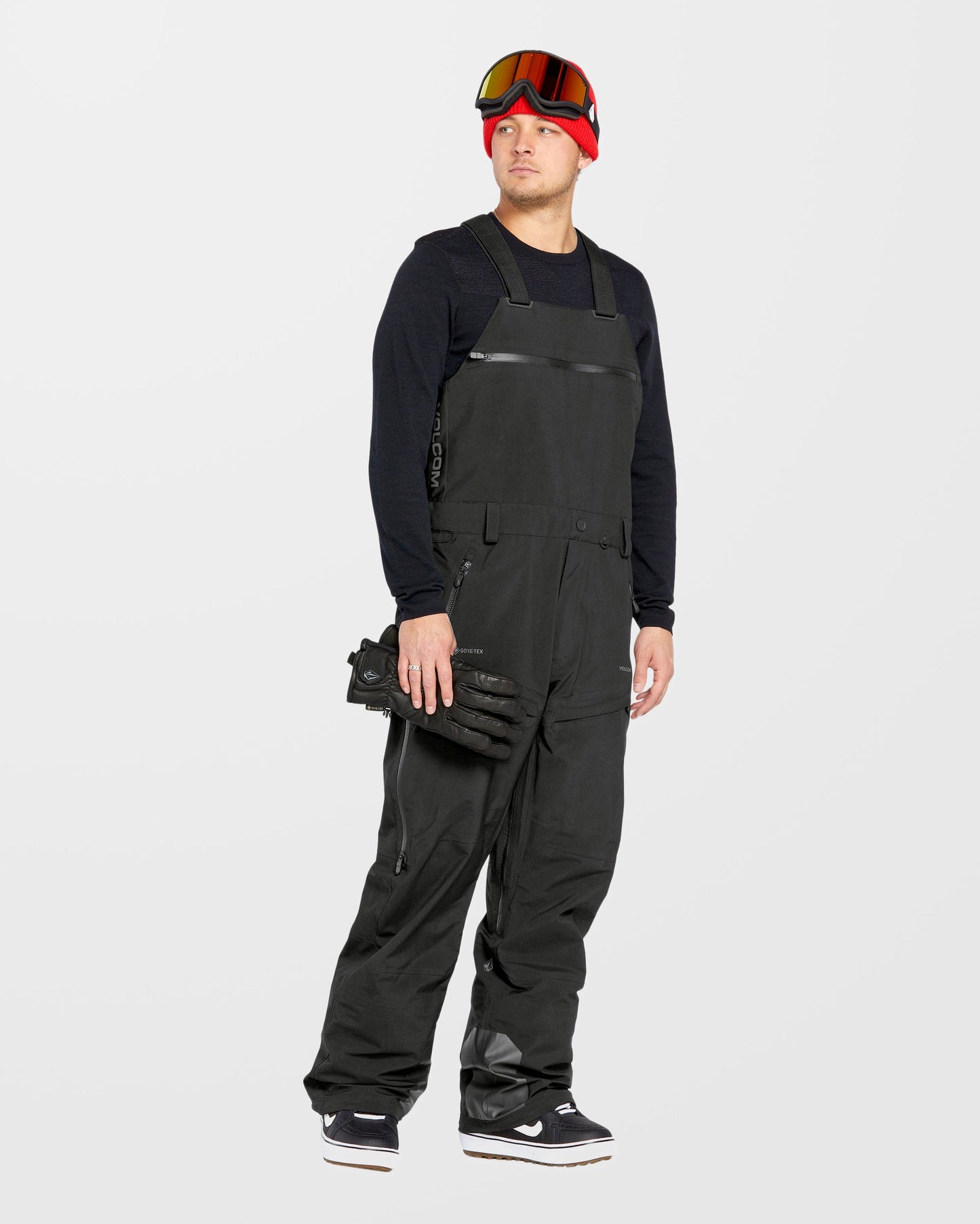 3L Gore-Tex Latzanzug - Schwarz