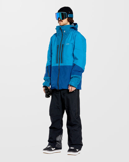 3L Gore-Tex Latzanzug - Schwarz