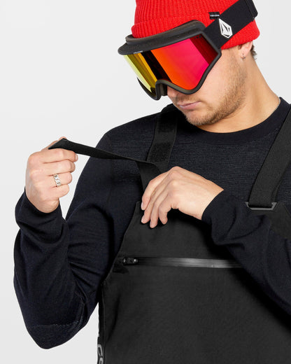 3L Gore-Tex Latzanzug - Schwarz