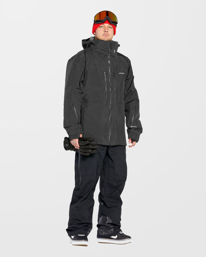 3L Gore-Tex Latzanzug - Schwarz