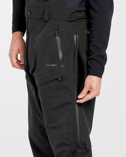 3L Gore-Tex Latzanzug - Schwarz