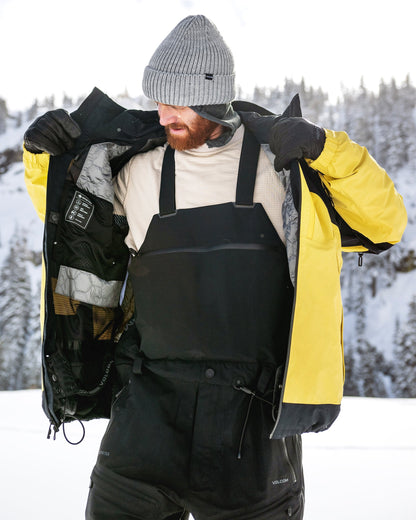 3L Gore-Tex Latzanzug - Schwarz