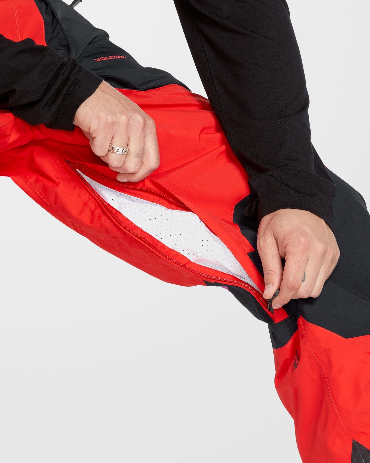 Rain Gore-Tex Bib Suit - Crimson