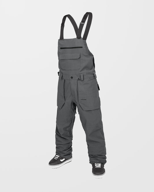 Roan Bib Jumpsuit - Charcoal
