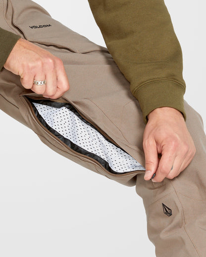 Roan Bib Jumpsuit - Chestnut Brown