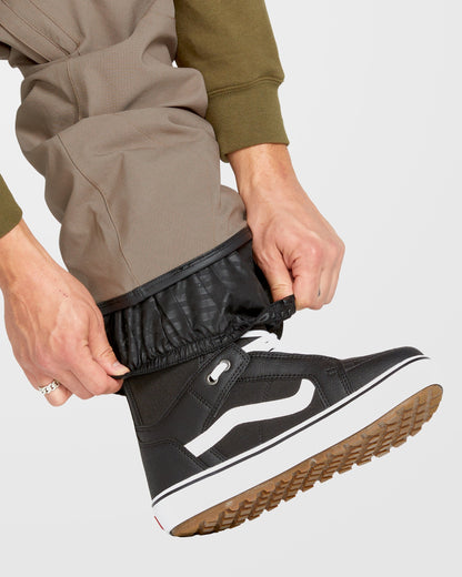 Roan Bib Jumpsuit - Chestnut Brown