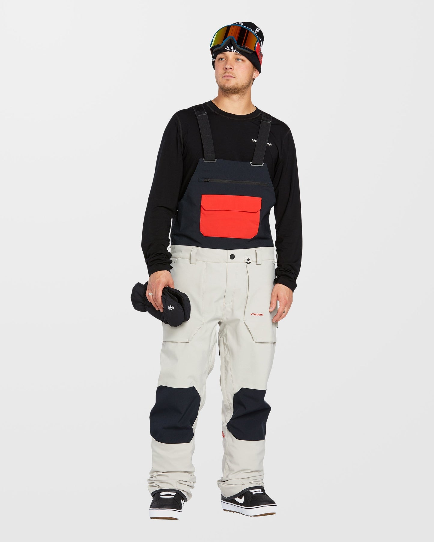 Roan Bib Jumpsuit - Stone