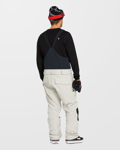 Roan Bib Jumpsuit - Stone