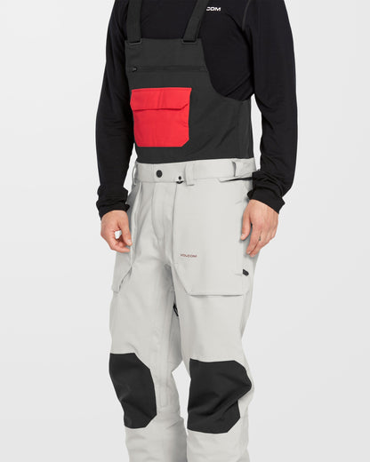 Roan Bib Jumpsuit - Stone