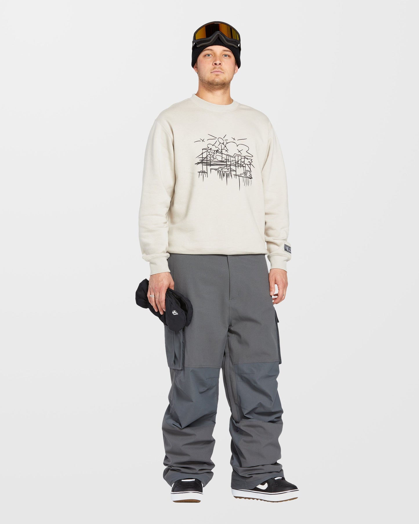 Nwrk Baggy Pants - Anthrazit