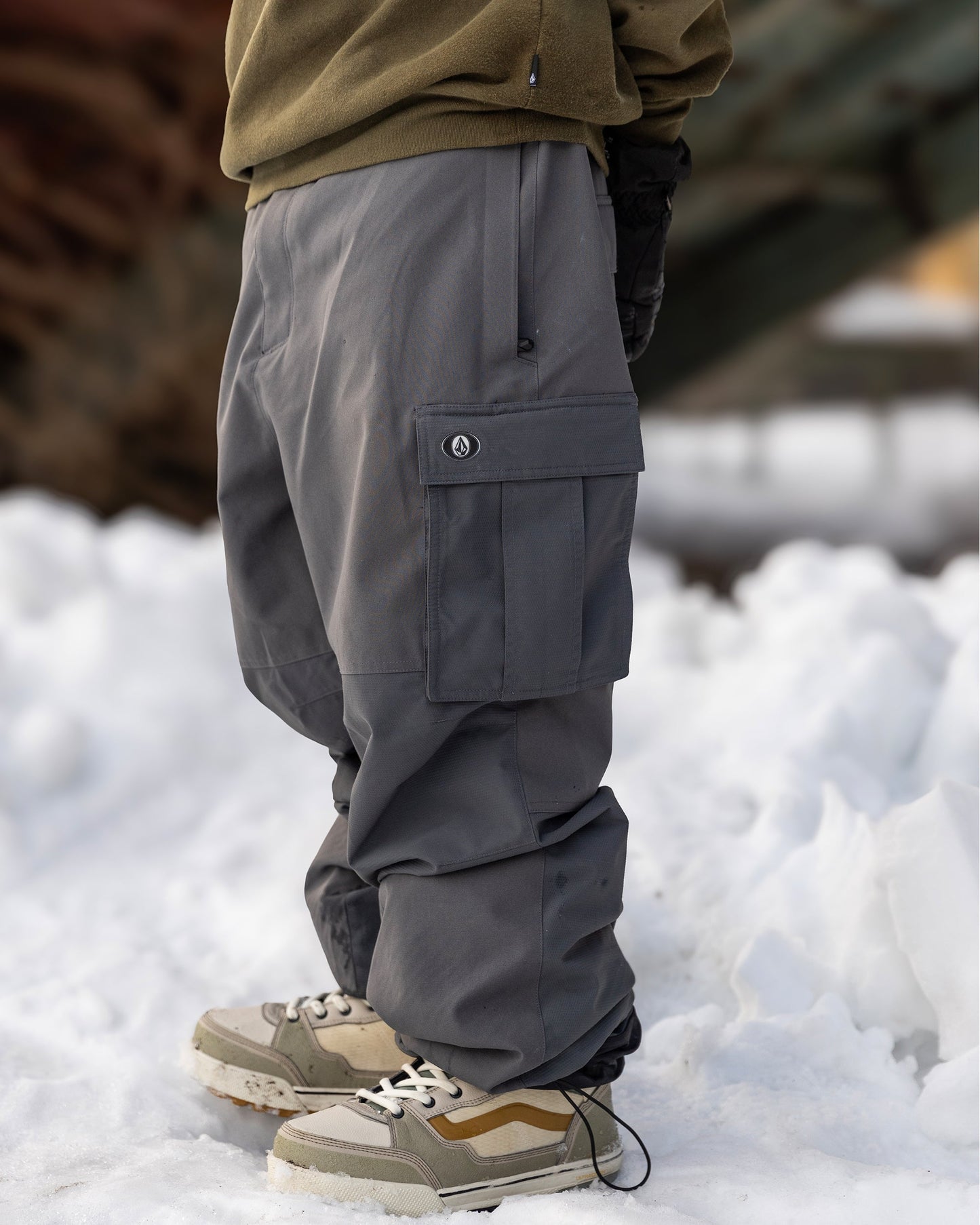Nwrk Baggy Pants - Anthrazit