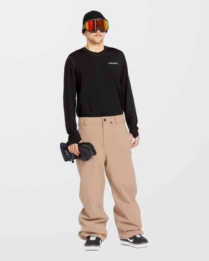 Snow Billow Hose - Kastanienbraun