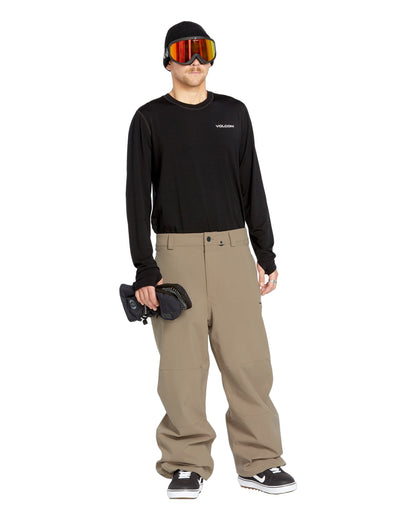 Snow Billow Hose - Kastanienbraun