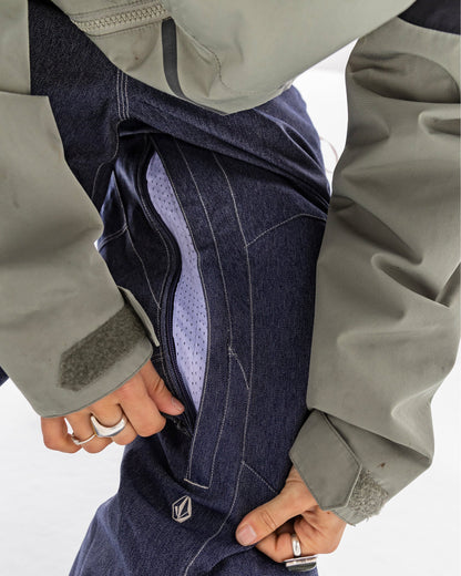 Snow Billow Pants - Dark Denim