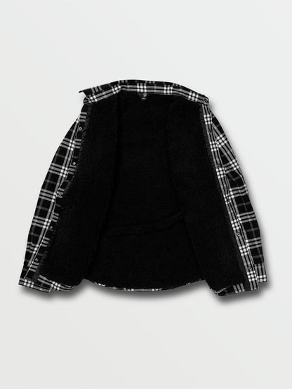 Veste Sherpa Flannel - Black