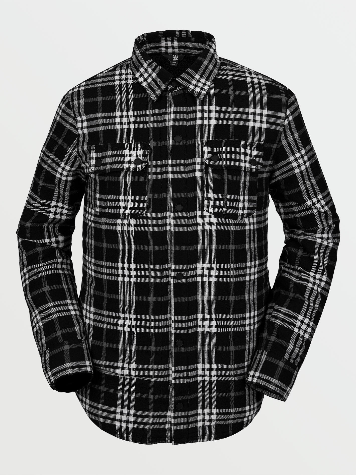 Veste Sherpa Flannel - Black