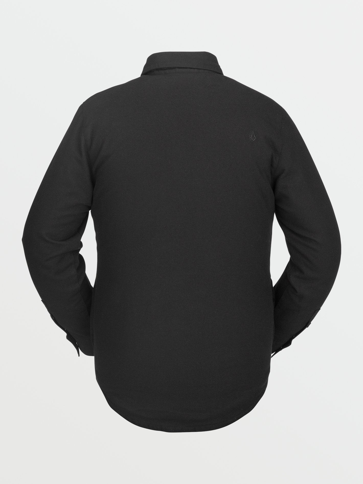 Veste en flanelle Sherpa - BLACK ON BLACK