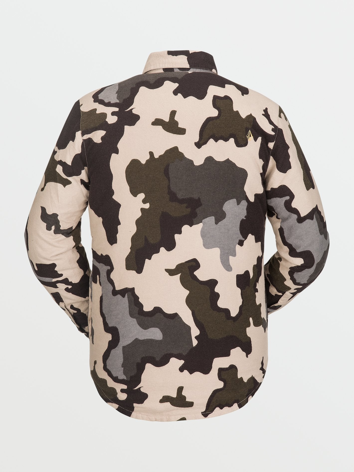 Veste en flanelle Sherpa - DRILL KHAKI
