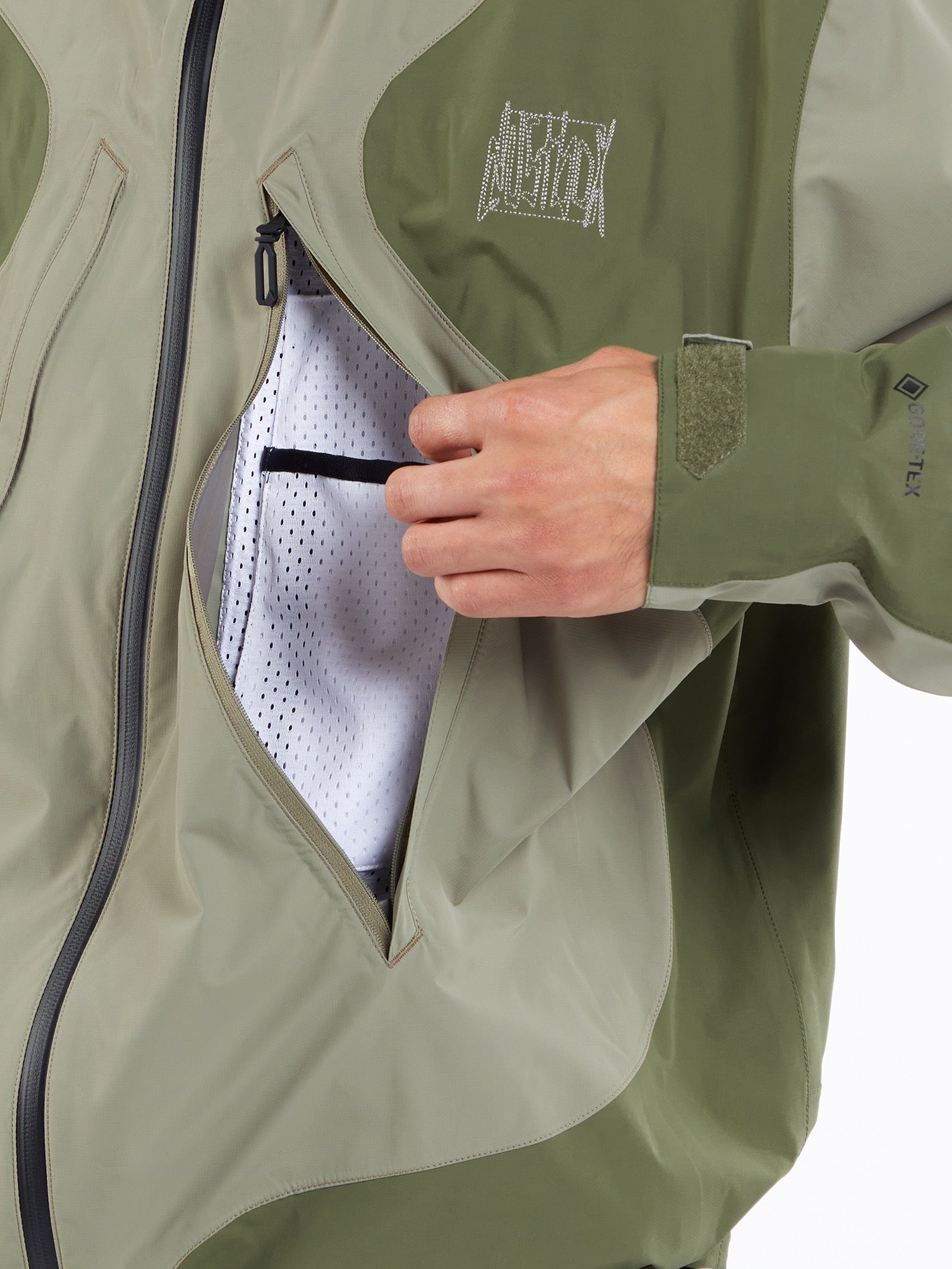 Veste Gore-Tex Dustlake - LIGHT MILITARY
