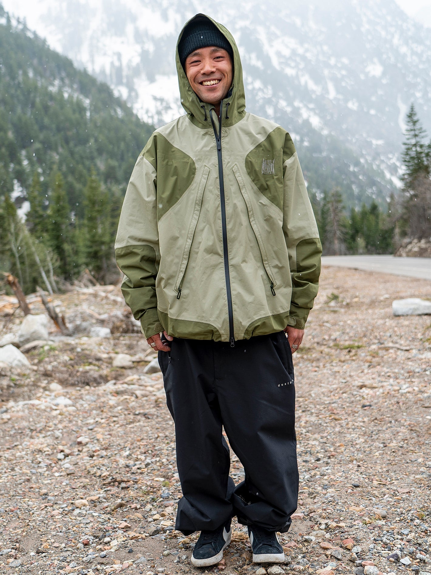 Veste Gore-Tex Dustlake - LIGHT MILITARY