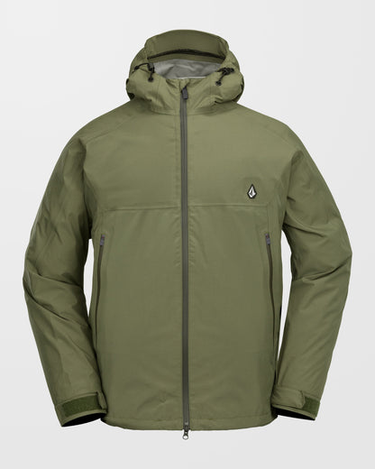 Side Hit Shell Jacket - Ivy