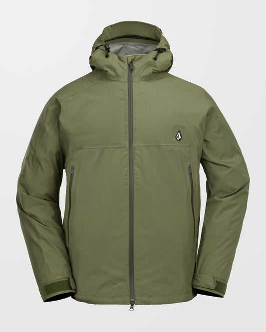 Side Hit Shell Jacket - Ivy