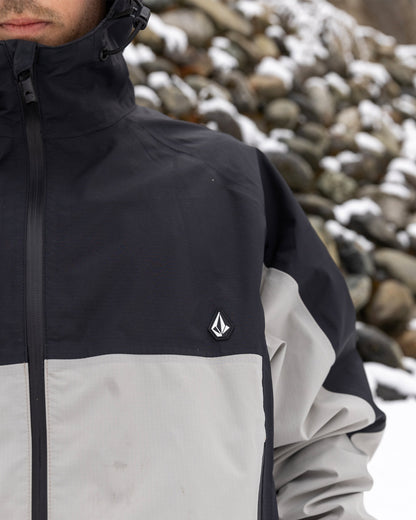 Veste Side Hit Shell - Stone