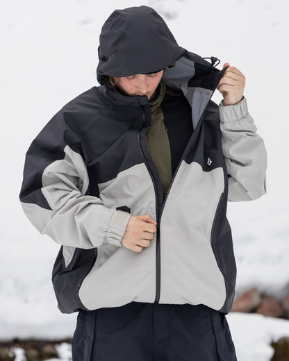 Veste Side Hit Shell - Stone
