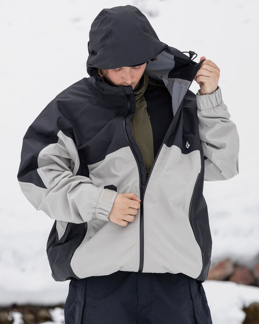 Side Hit Shell Jacket - Stone