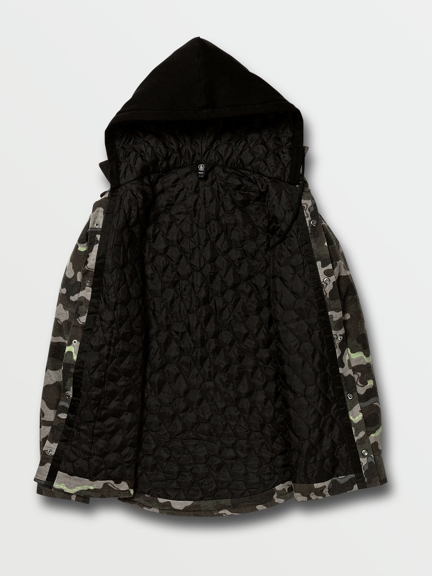 Isolierte Flanell-Feldjacke – Army