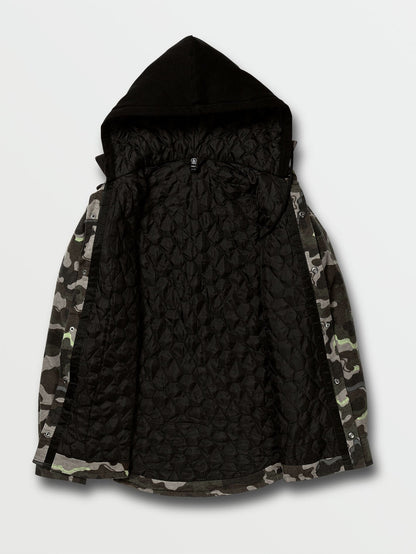 Isolierte Flanell-Feldjacke – Army
